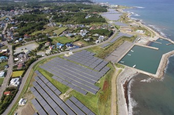 洋野角浜太陽光発電所（角浜サイト）